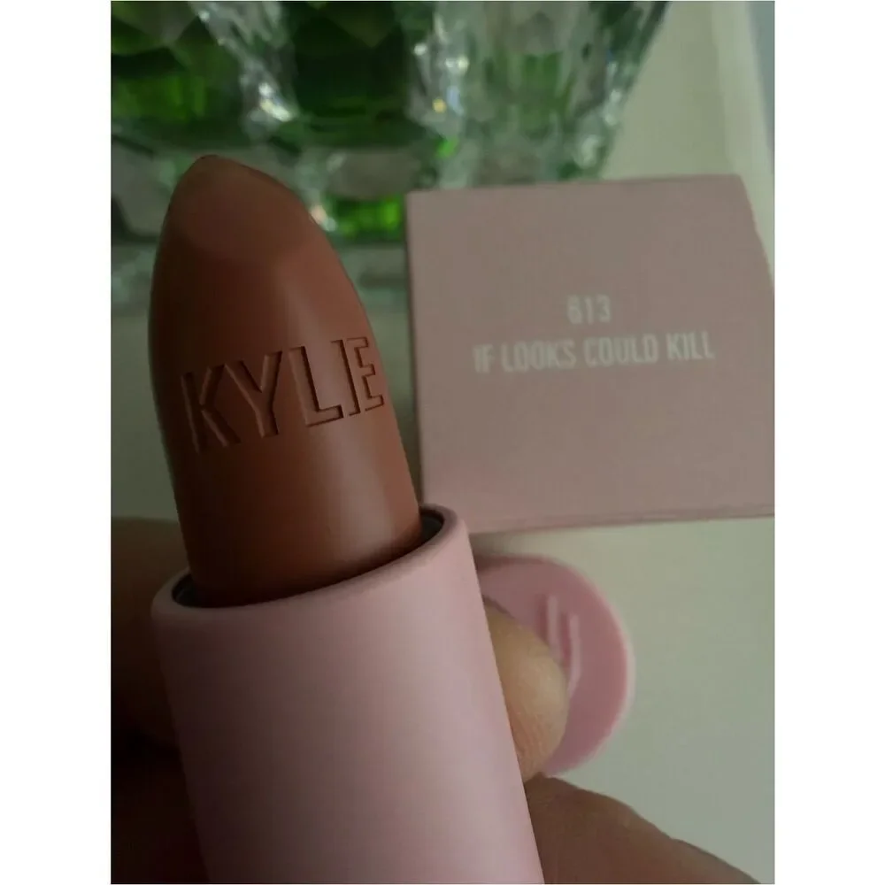 Kylie Jenner Crème Lipstick 613 If Looks Could Kill Nude Brown Women Makeup